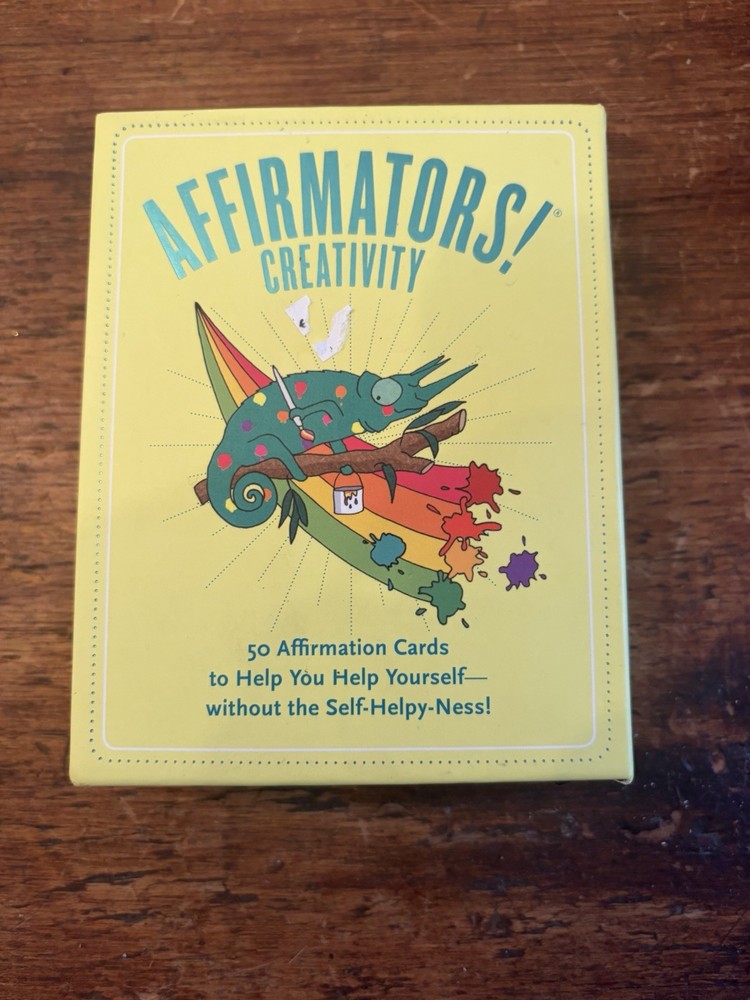 Affirmators! Creativity: 50 Affirmation Cards Deck Positive Statements