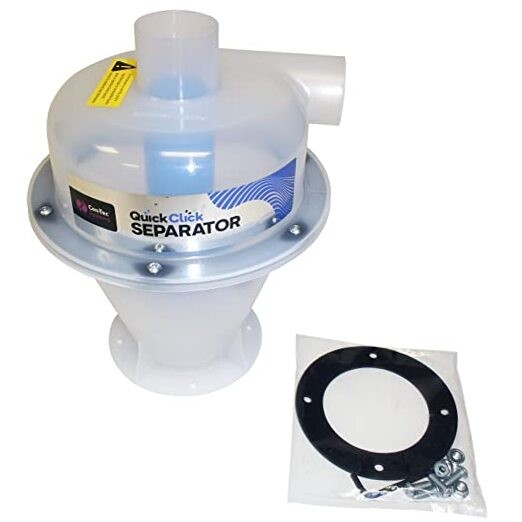 Quick Click Dust Collection Separator