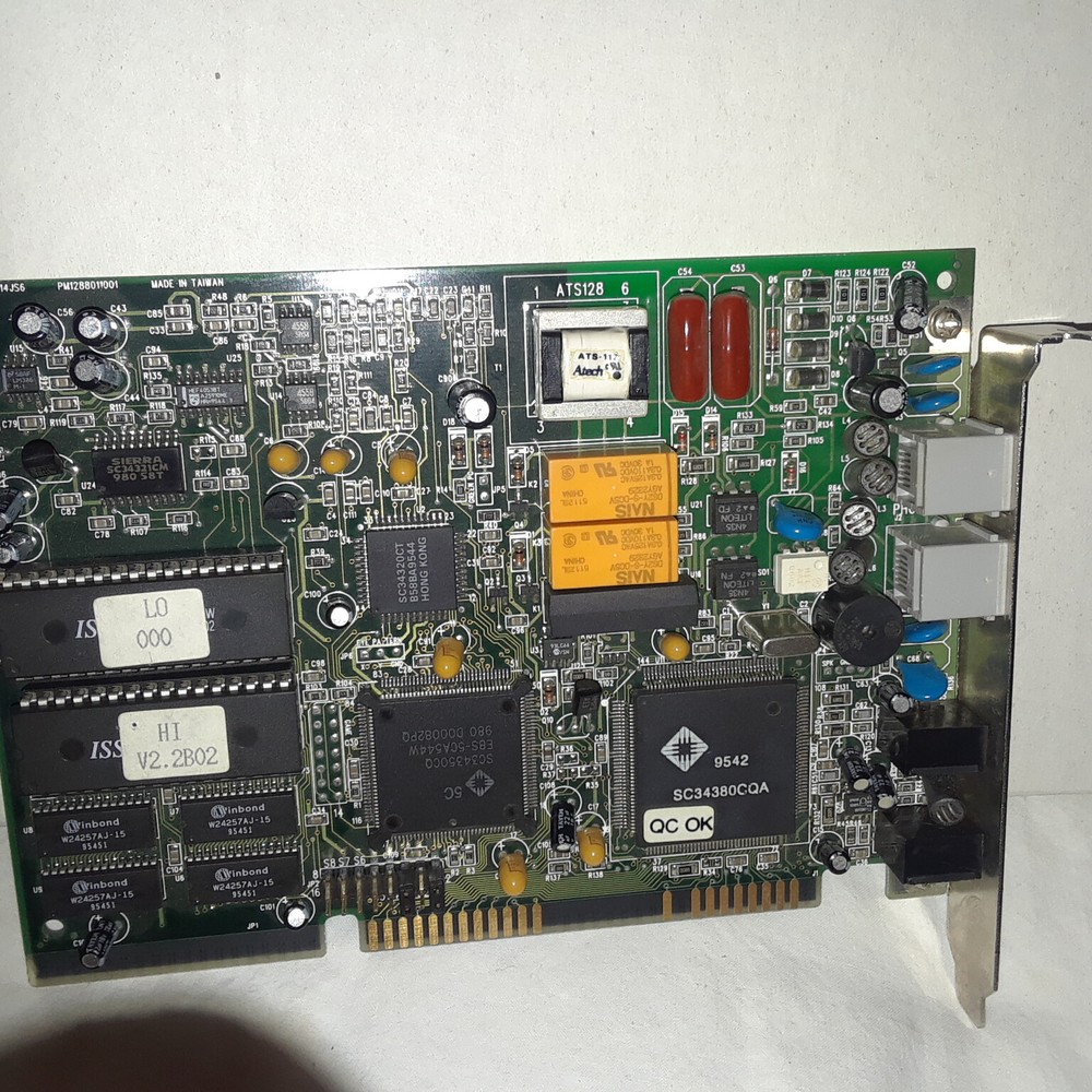 Sierra Semiconductor Wisecom WS-2814JS6 Fax Modem 28.8 - 1996