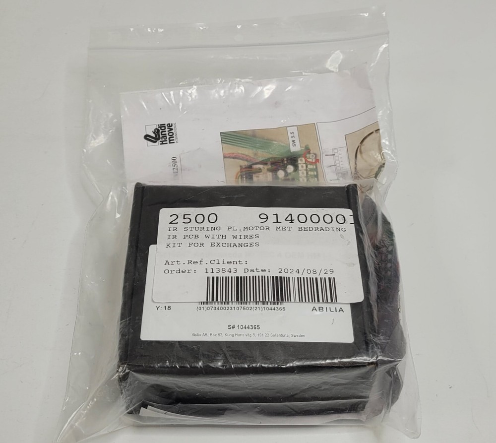 Handi-Move Model HM2500 IR Recieving Control Board PCB 2500 9140