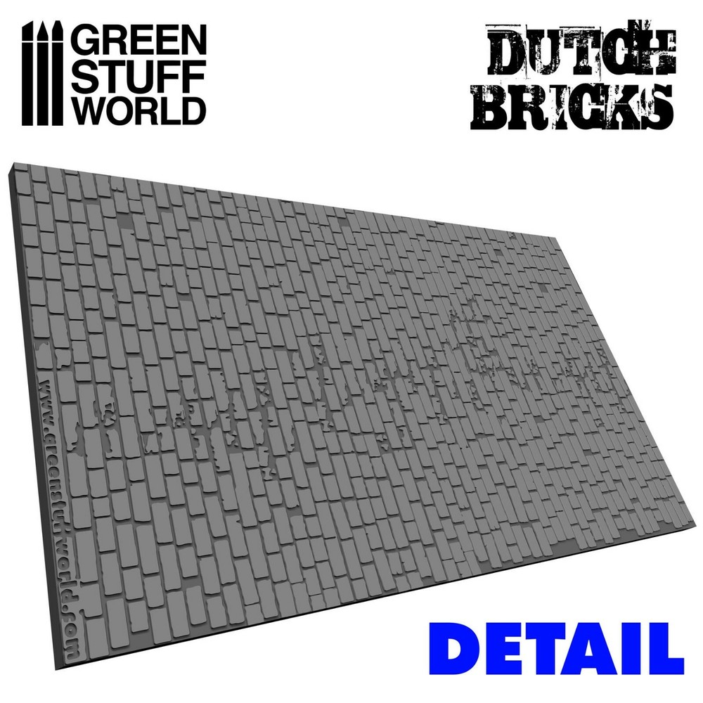 Rolling Pin - DUTCH BRICKS Texture - Create your bases - Infinity, Warhammer