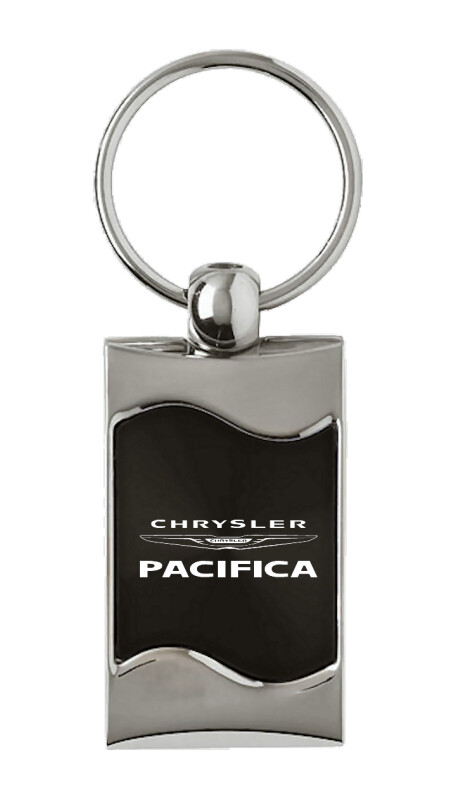 Chrysler Pacifica Rectangular Wave Key Ring