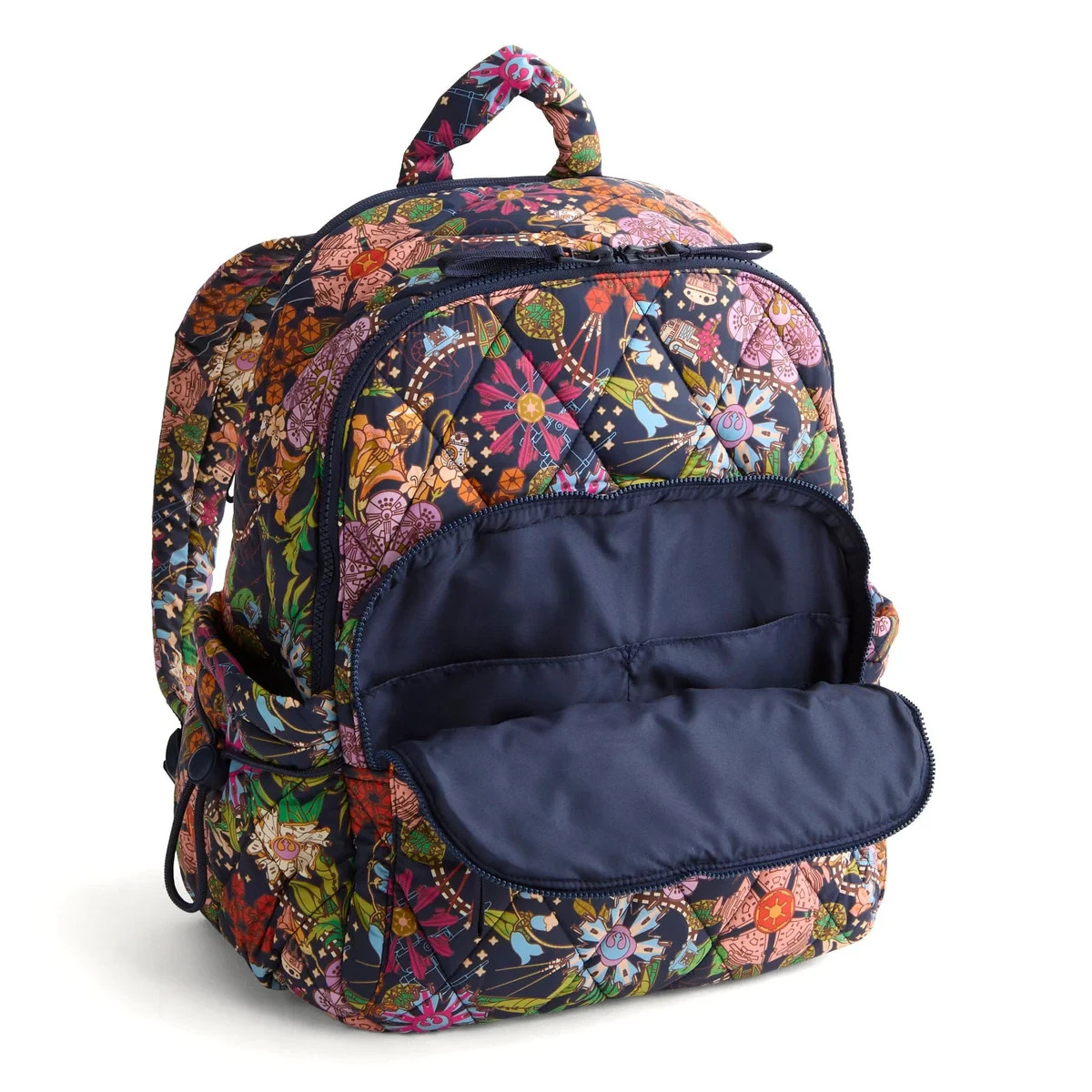 Vera Bradley Disney Star Wars Power the Force Floral Bancroft Backpack FTRWT NEW
