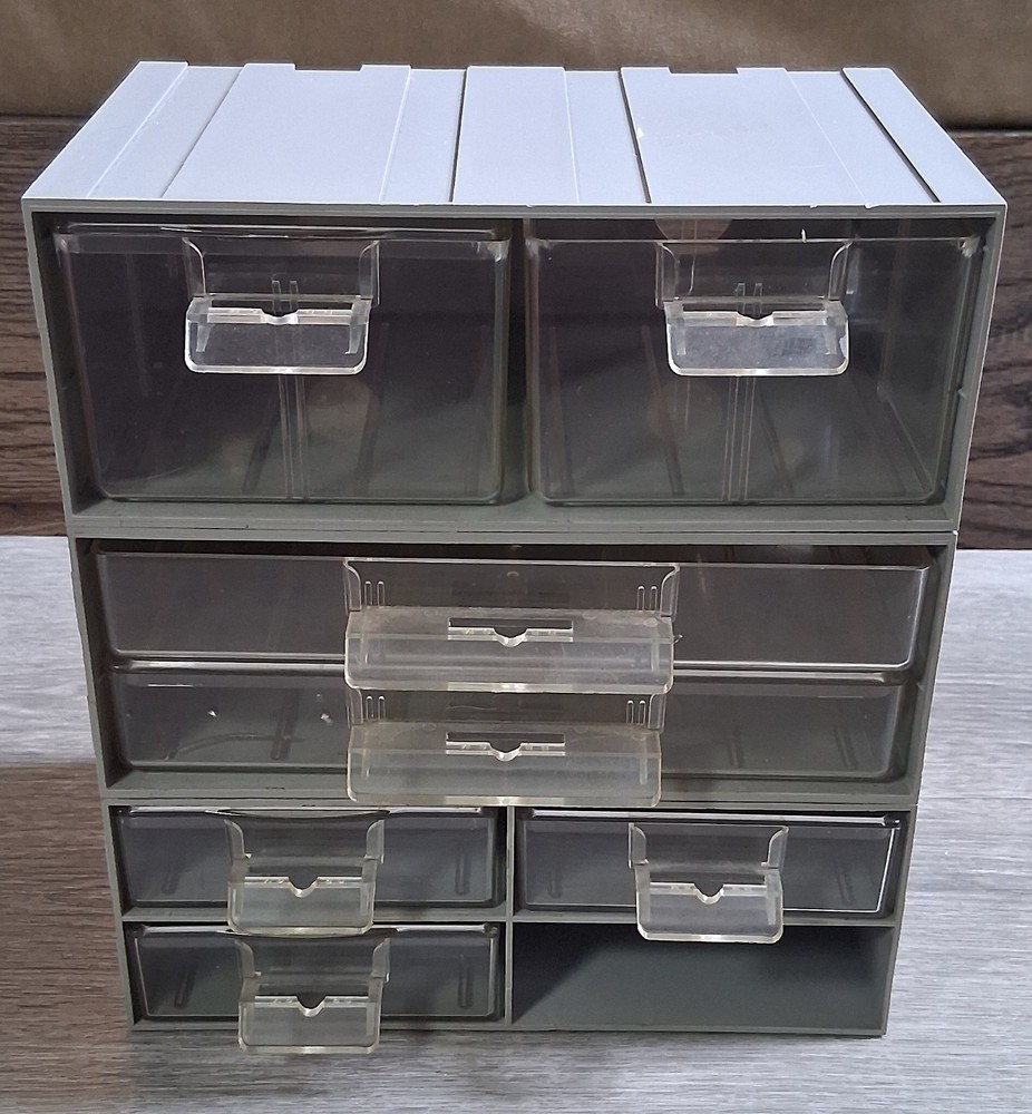 SUKI Modular Electronics Drawer Vintage Germany Rare 8 Drawer System One Missing