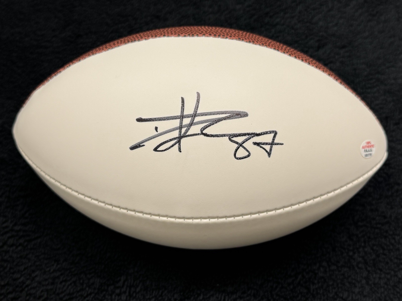 Travis Kelce Signed Kansas City Chiefs Mini Football with COA