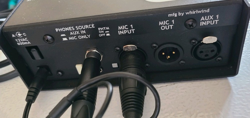 Daktronics Announcers Interface Microphone Control manufactured by Whirlwind