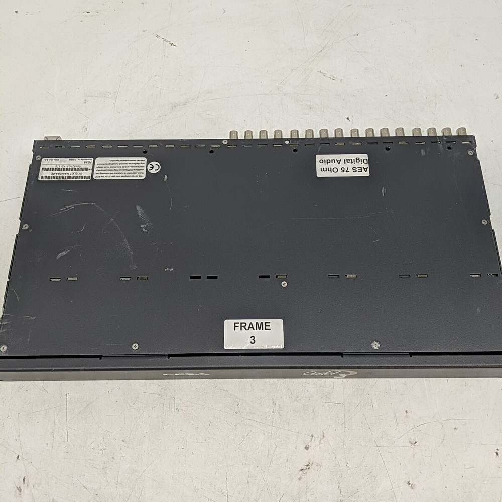 PESA Mainframe Assy Ocelot 3 Analog Video Switch-Untested