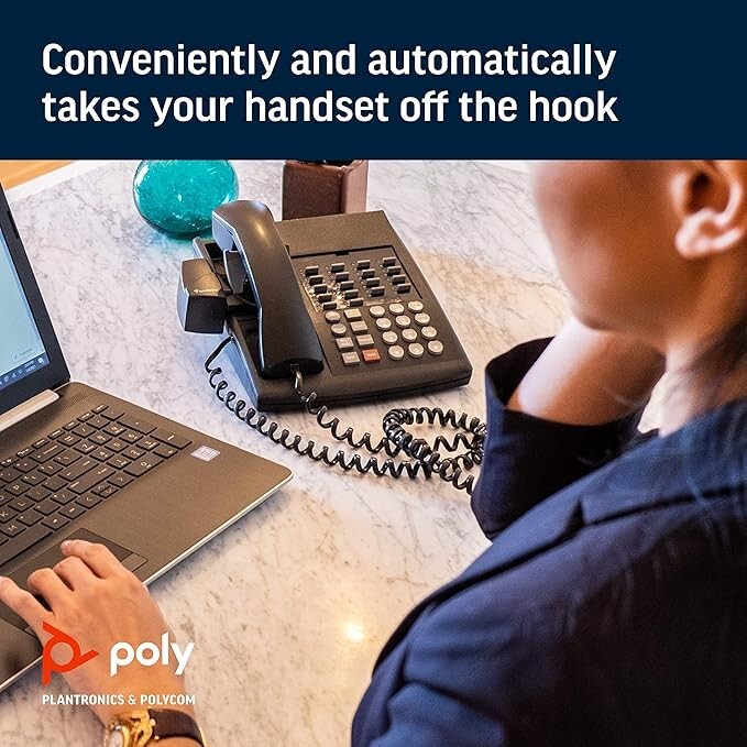 Plantronics HL10 Automatic Handset Lifter, Str. Plug, with Accessory Kit-NEW