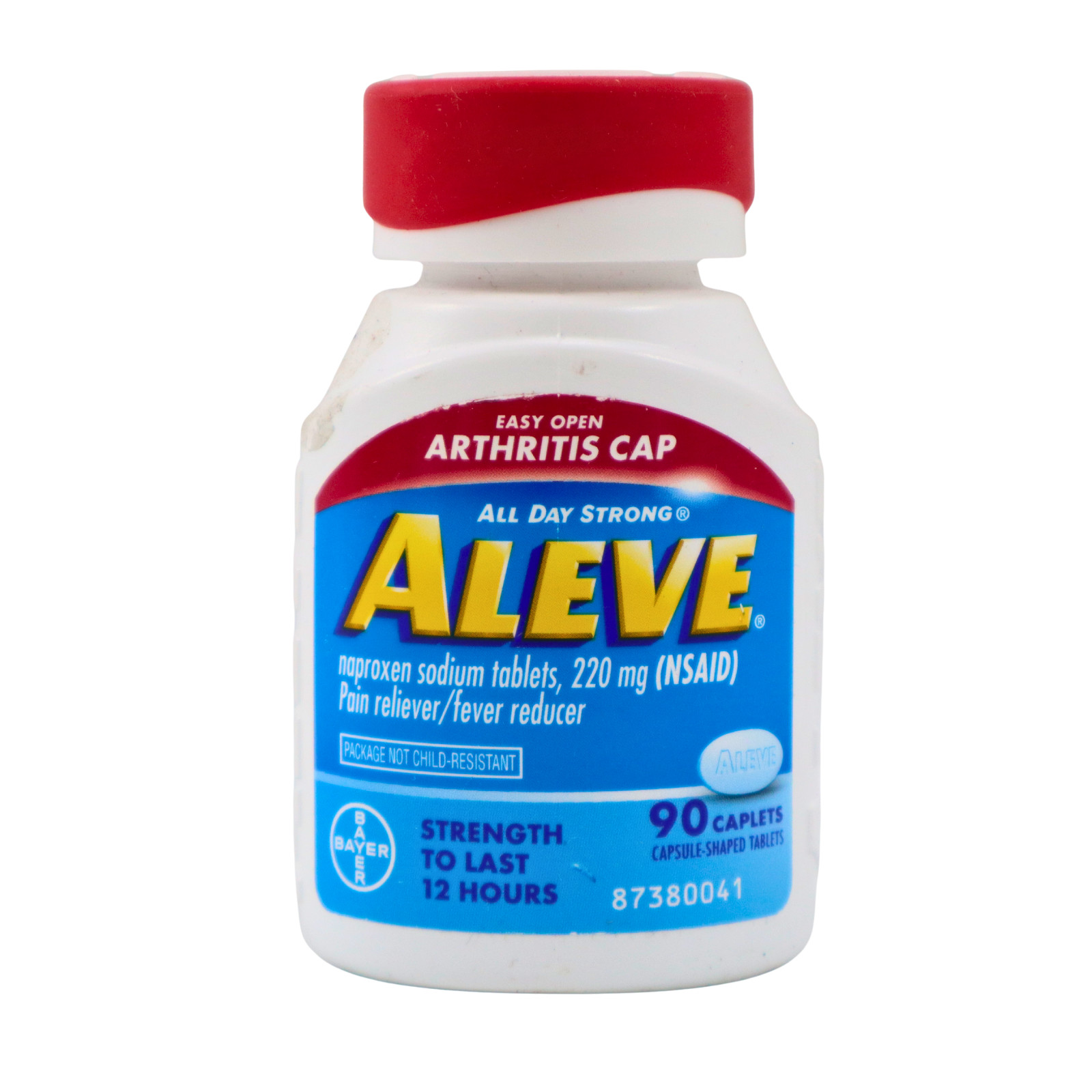3PK Aleve Naproxen Sodium Arthritis Pain Reliever & Fever Reducer 90ct EXP03/26+