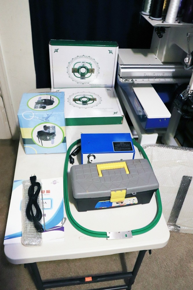 New 15 Needle Single Head Embroidery Machine
