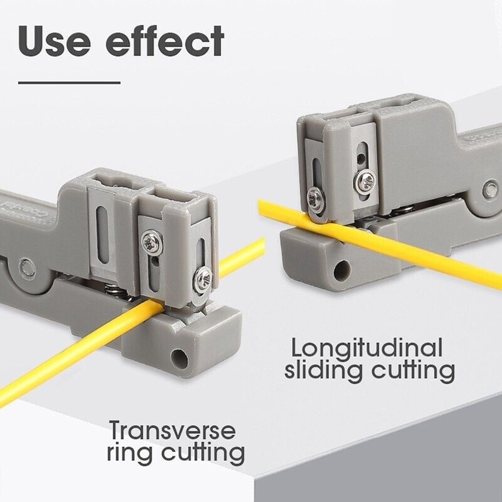 Horizontal and Vertical Cutting Fiber Bundle Stripper for Dendritic Cables