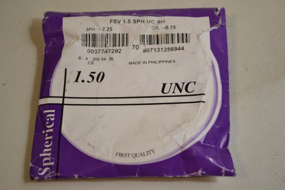 Spherical FSV 1.5 SPH -2.25 1.50 UNC