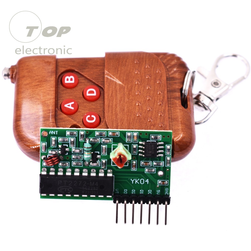 PT2264 4 CH Key Wireless Remote Control 315MHZ Receiver module M21