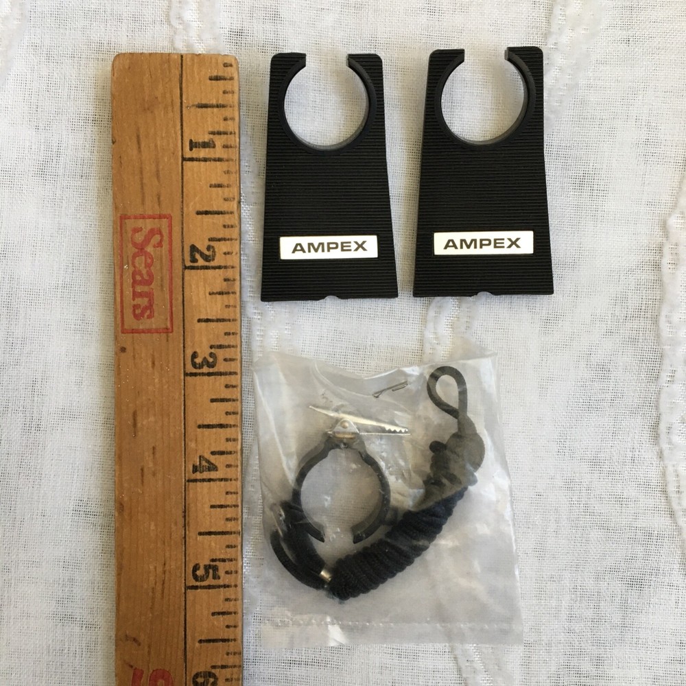 VTG 30" Switchcraft Cable AMPEX Kit 702 Dynamic Microphone Bag Mic Stands Clip