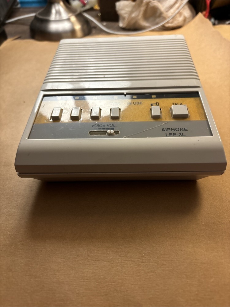 Aiphone 3-Call Master Station Audio Intercom LEF-3L