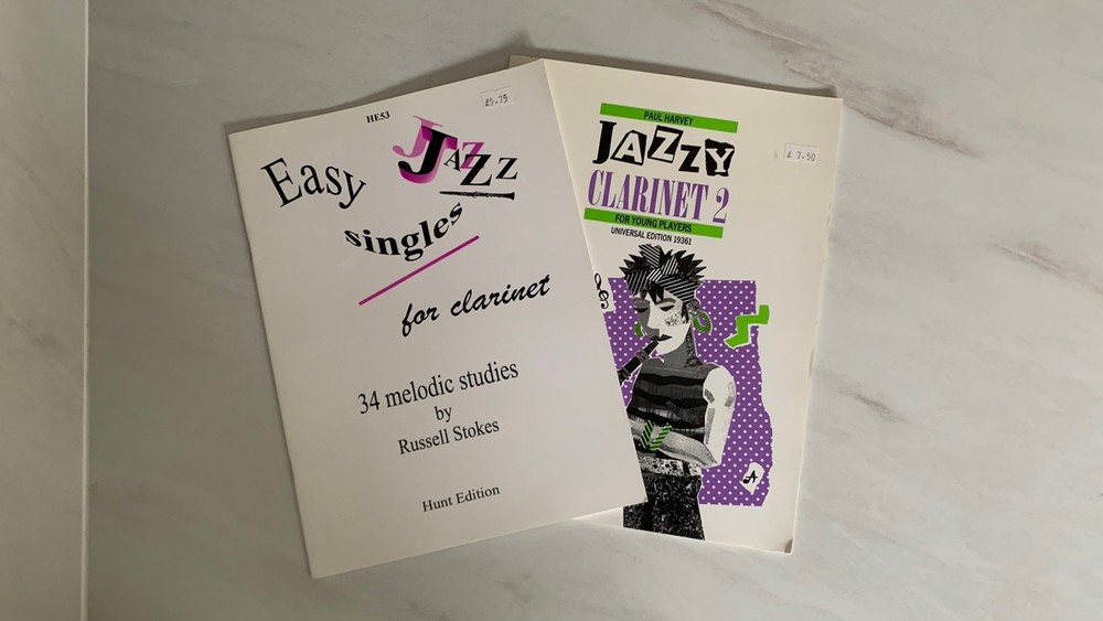Jazz Clarinet Pieces ~ Sheet Music Book Duo Bundle