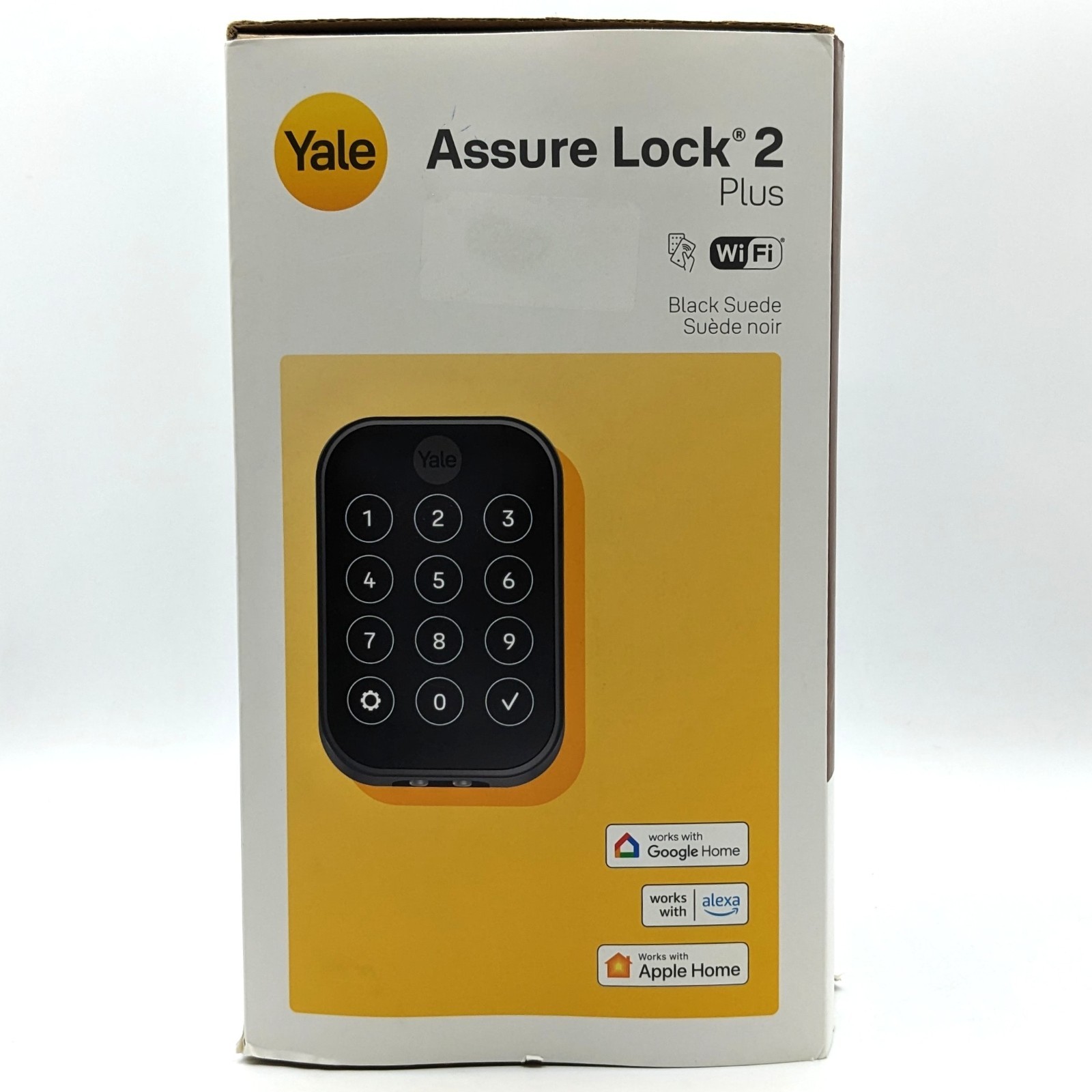 Yale “Assure Lock 2 Plus” with Wi-Fi & Apple Home Keys [Black Suede Finish] NEW