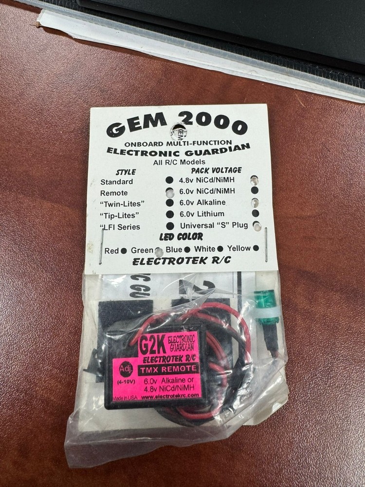 ELECTROTEK R/C G2K ELECTRONIC GUARDIAN