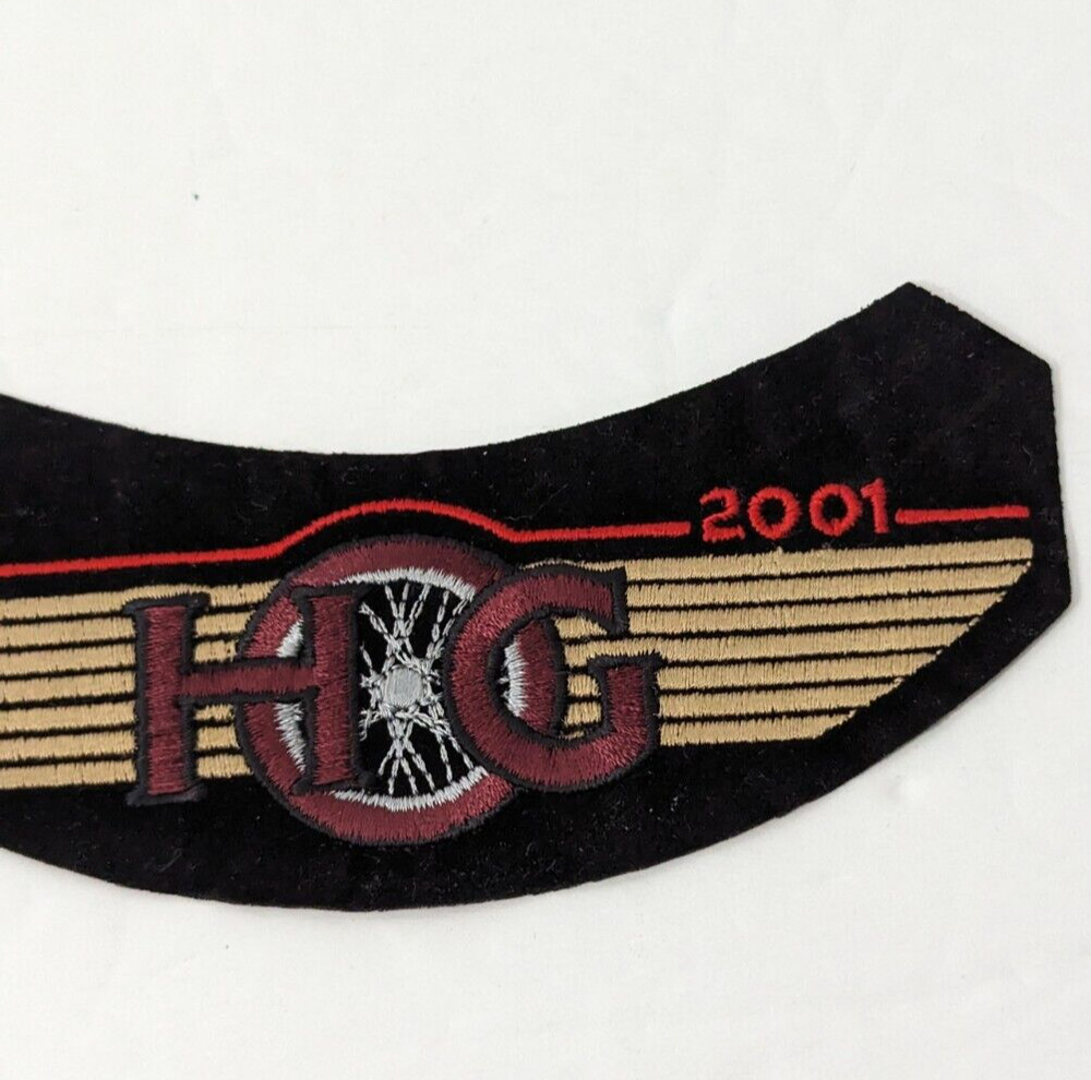 Harley Davidson HOG Harley Owners Group Vest Jacket Patch 2001