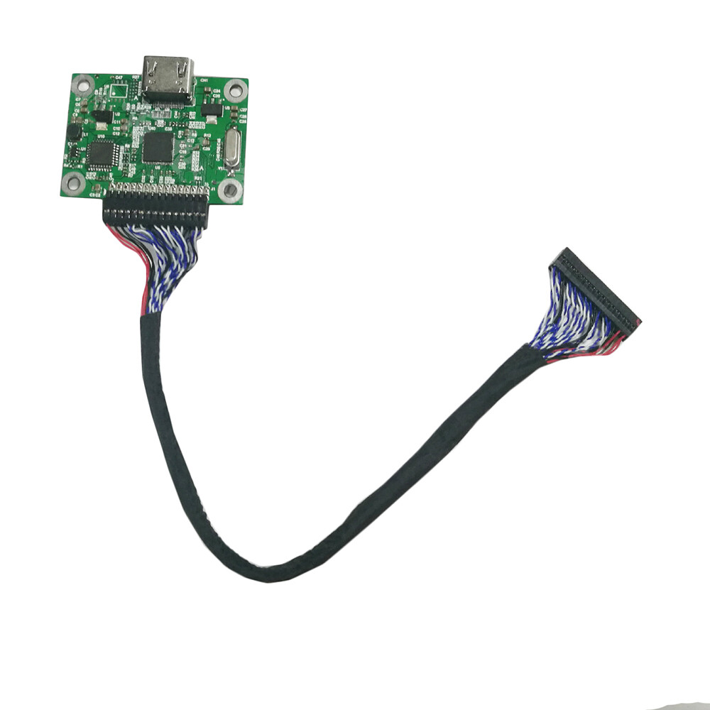 LVDS to High Definition Multimedia Interface Adapter Converter Board w/Cable Kit