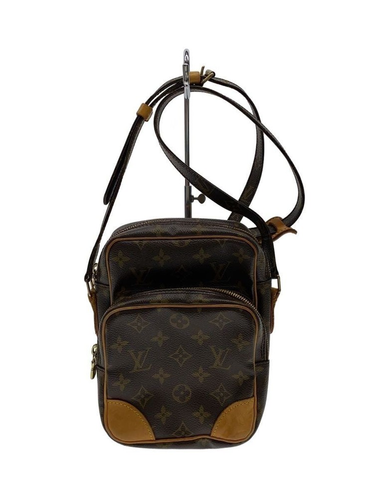 LOUIS VUITTON Shoulder bag Amazon Monogram canvas PVC BRW Used