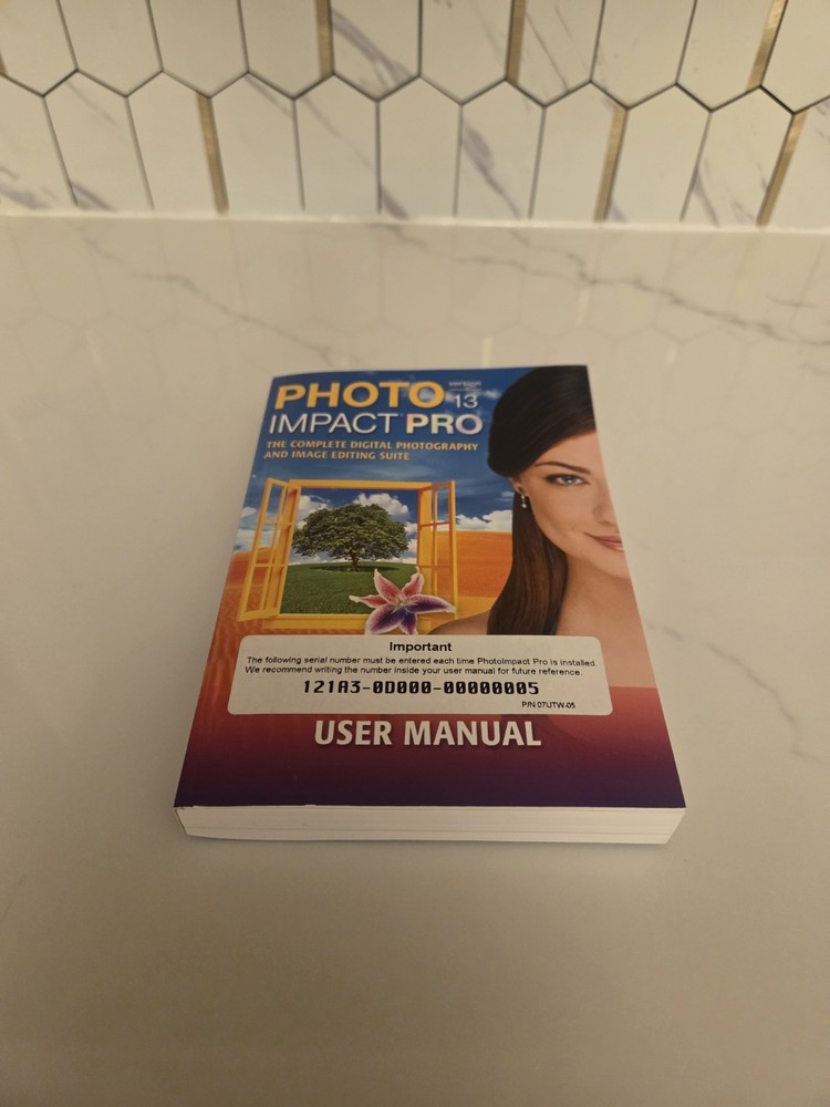 Nova Development PhotoImpact Pro 13 Complete W/user manual Used