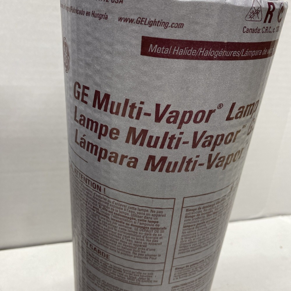 TWO GE 400W Multi-Vaper Lamp # 43828 SLC-568