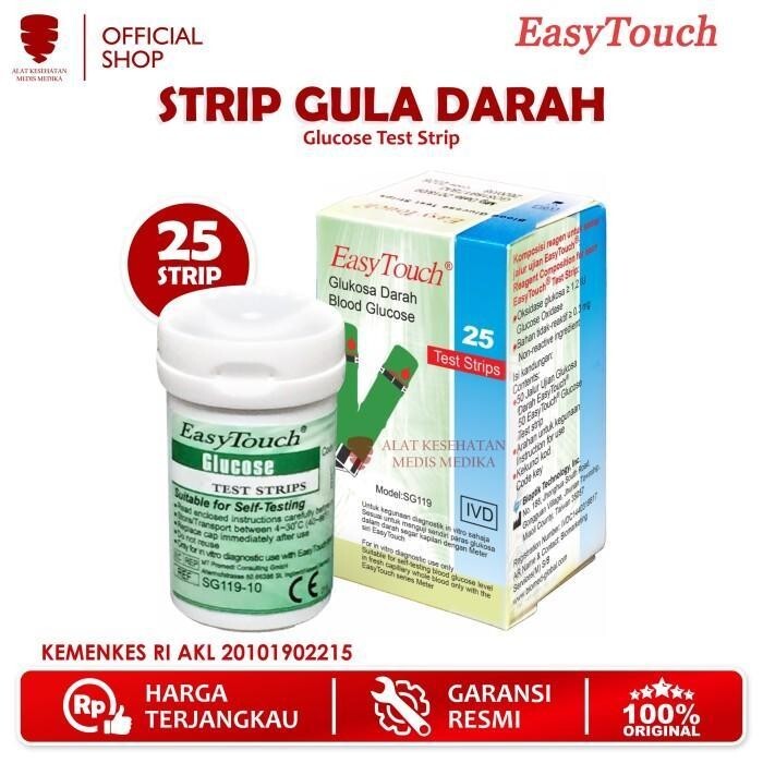 EASY TOUCH TEST STRIP (Hemoglobin, Cholesterol, Uric Acid, Glucose)