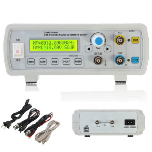 FY3225S 25MHz Dual-Channel Arbitrary Waveform DDS Function Signal Generator New