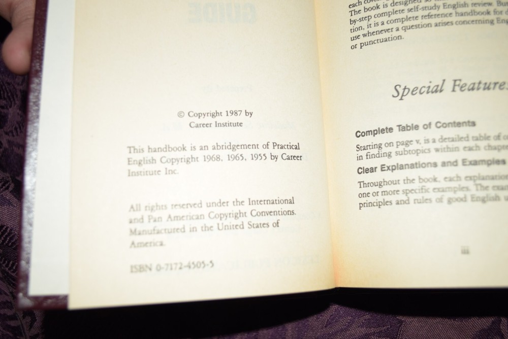 New Websters Deluxe Desk Reference Library Set 5 Vintage Books Dictionary NICE!