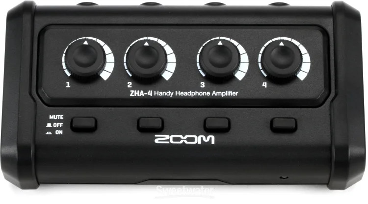 Zoom ZHA-4 4-channel Headphone Amplifier