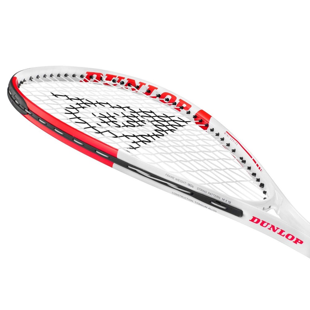 Fun Mini Junior Squash Racquet (5-7 Years), Red/White