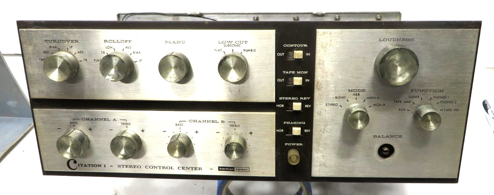 Classic Harmon Kardon Citation I Preamplifier