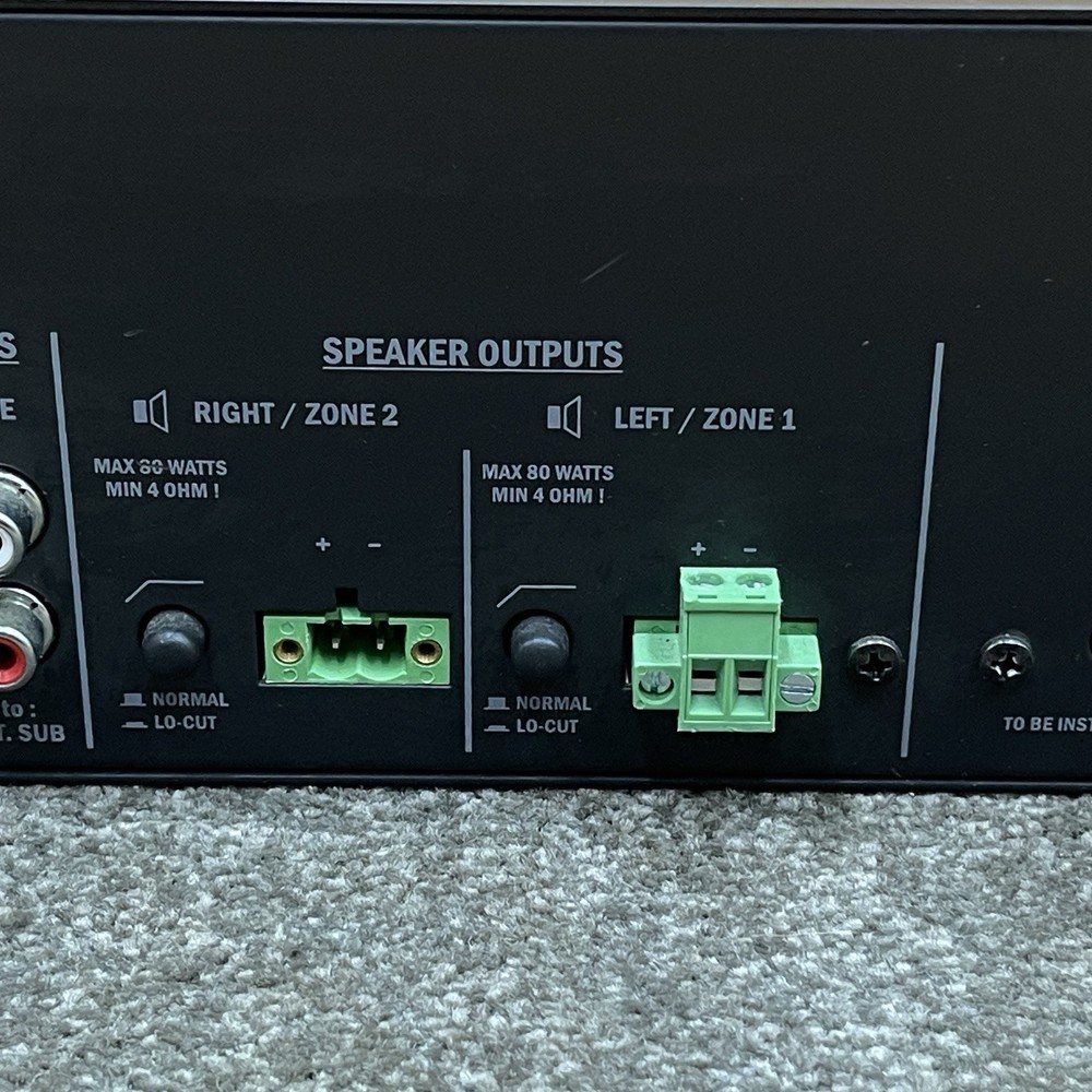 Apart Concept 1 - 2-Zone Professional Digital Amplifier RS232 Control *Working*