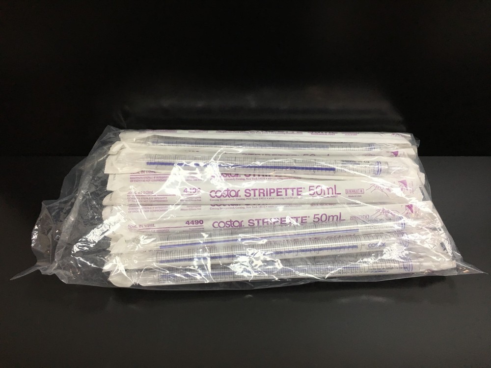 Corning Costar REF 4490 Stripette Serological Pipets 50mL