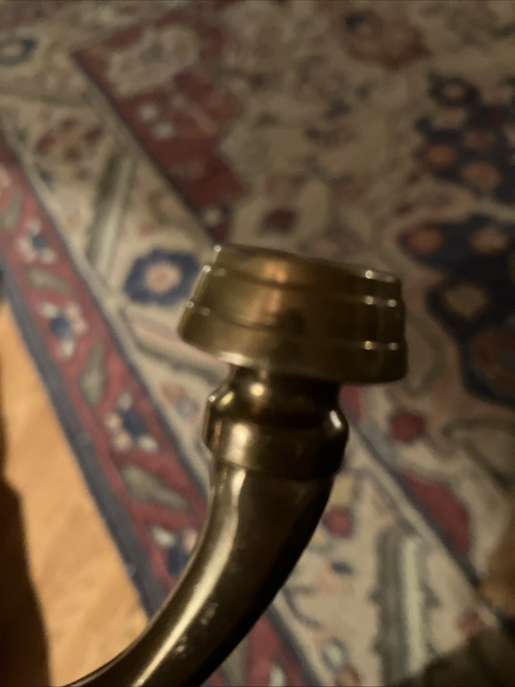 Upper Deck Ltd Brass Jamb Hook Gorgeous Victorian Style Brass Hook 7”