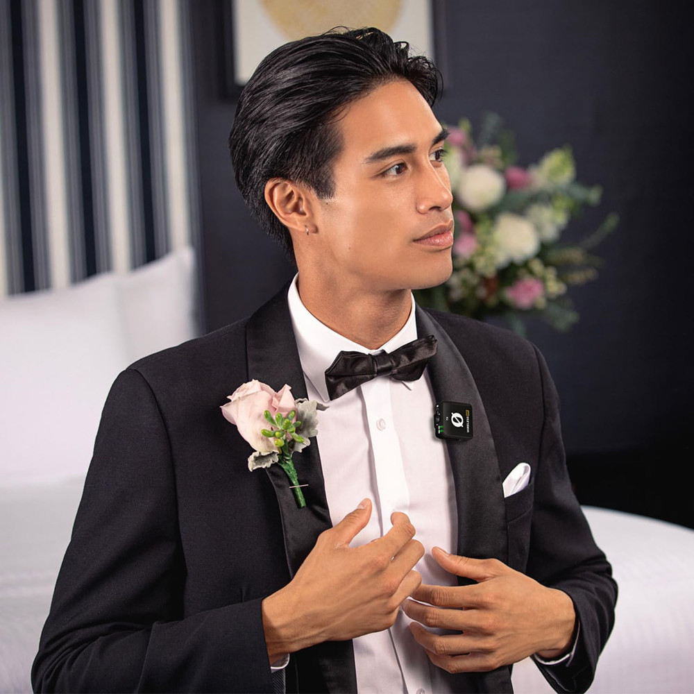 Wireless ME TX Ultra-Compact Wireless Transmitter with Built-In Microphone, On-B