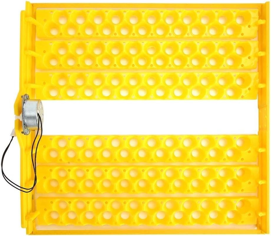 132 pcs Egg Incubator Tray and Automatic Egg Turning Tray for 110V Automatic ...