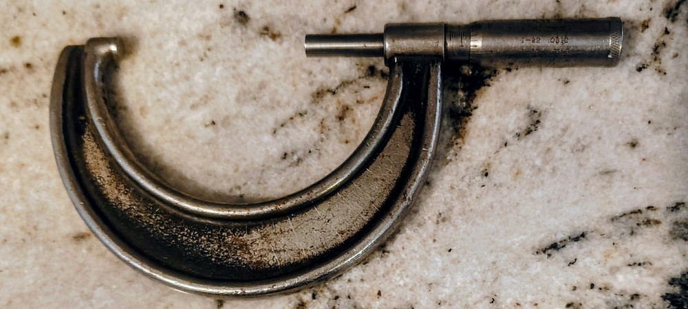 🗽VINTAGE J.T.SOLCOLM 2-3" OD MICROMETER