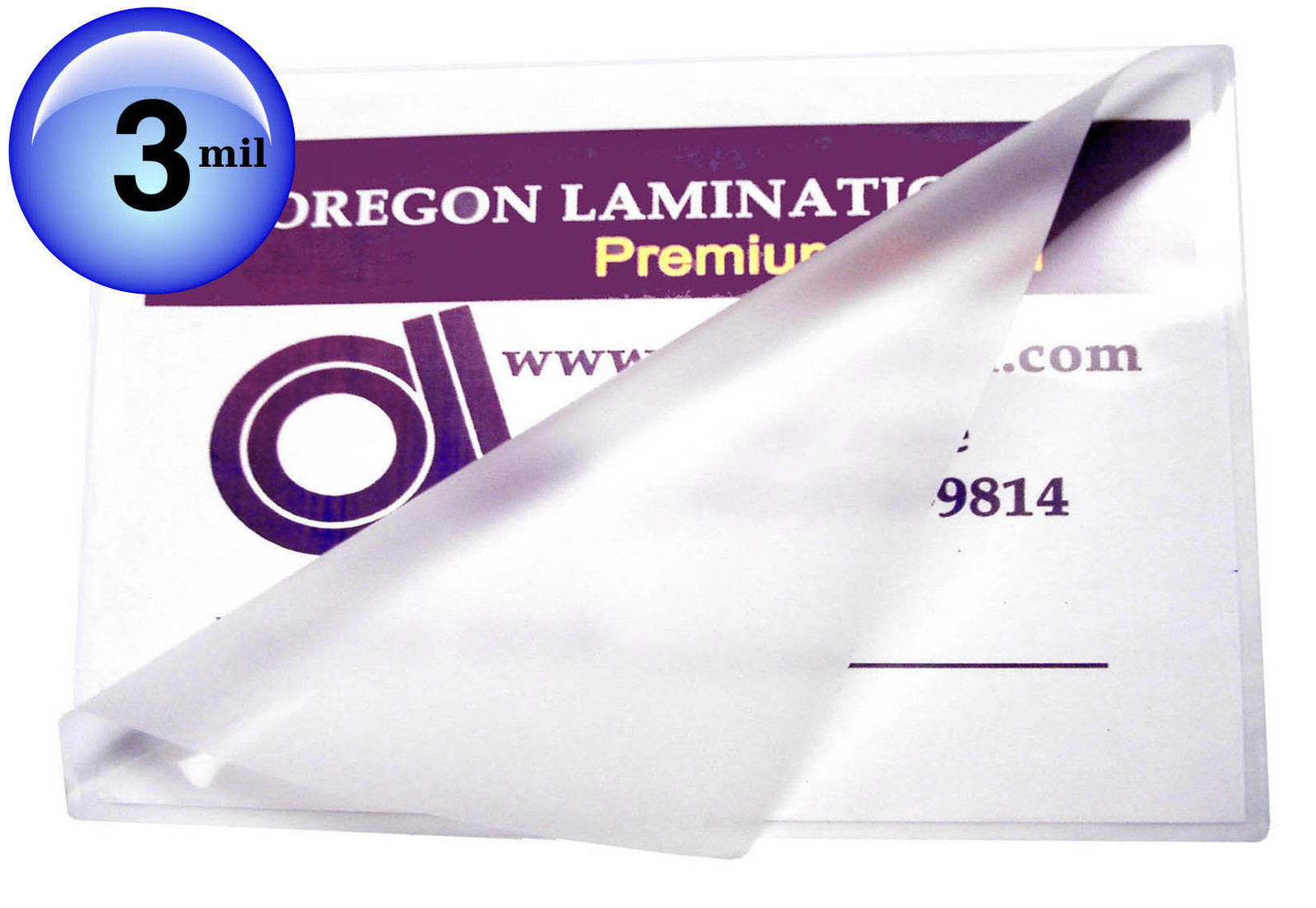 12x18 Large Menu size 12 x 18 Hot Laminating Pouches 3 Mil [100/pack] Clear