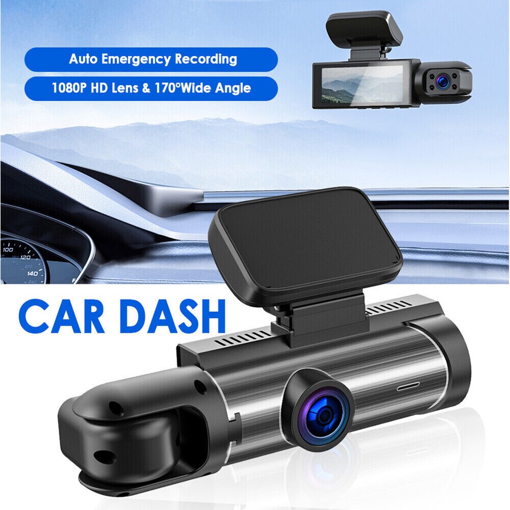 Dash Cam Car DVR Front Inside Camera Driving Recorder 170° Wide Angle G-sensor