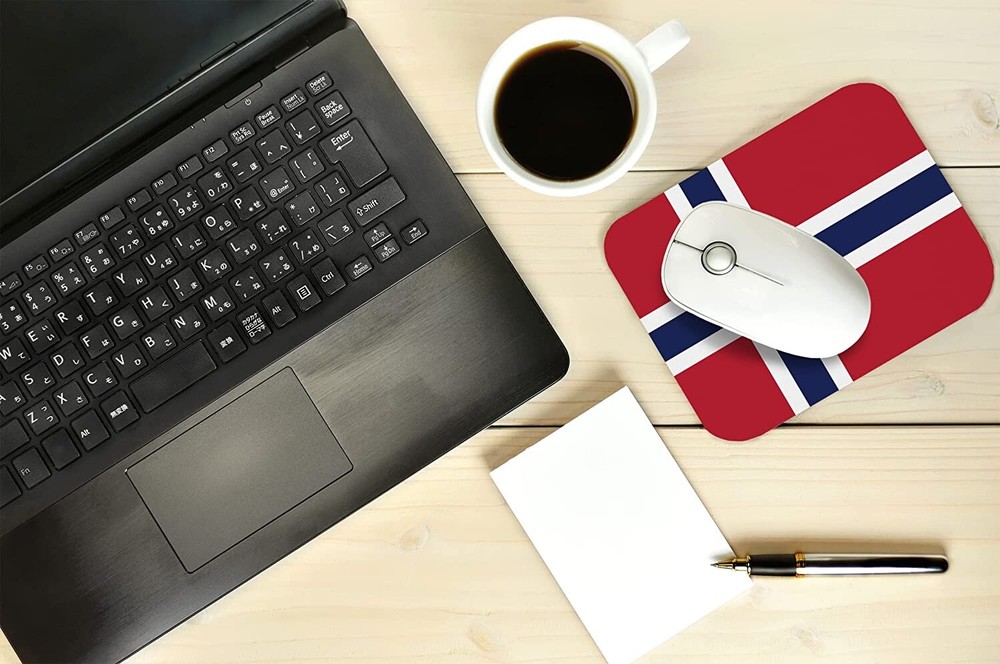 Norway Flag Mouse Pad