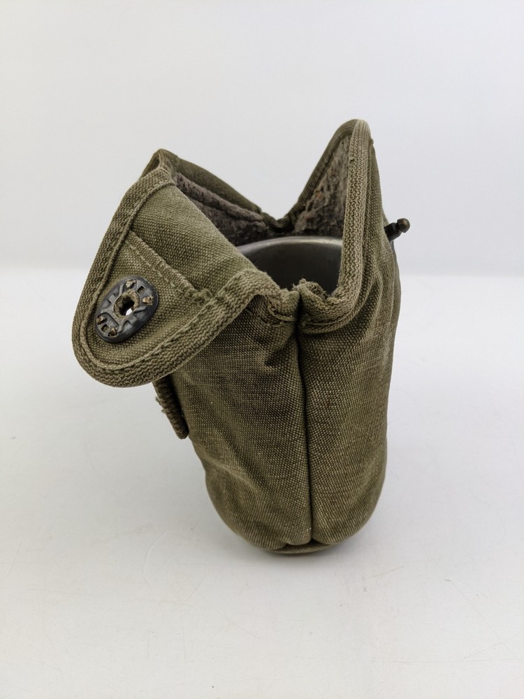 ORIGINAL WWII US ARMY CANTEEN CARRIER COVER GREEN
