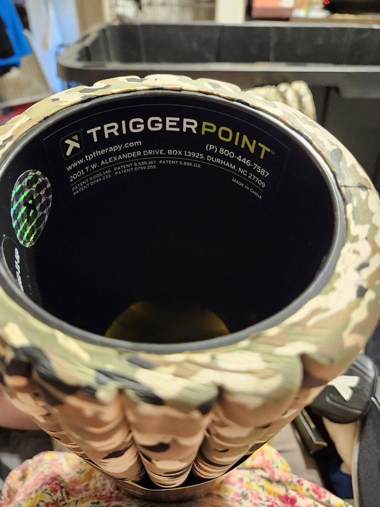 TRIGGERPOINT Performance Therapy Grid Foam Roller Original (13-inch), Camo NEW
