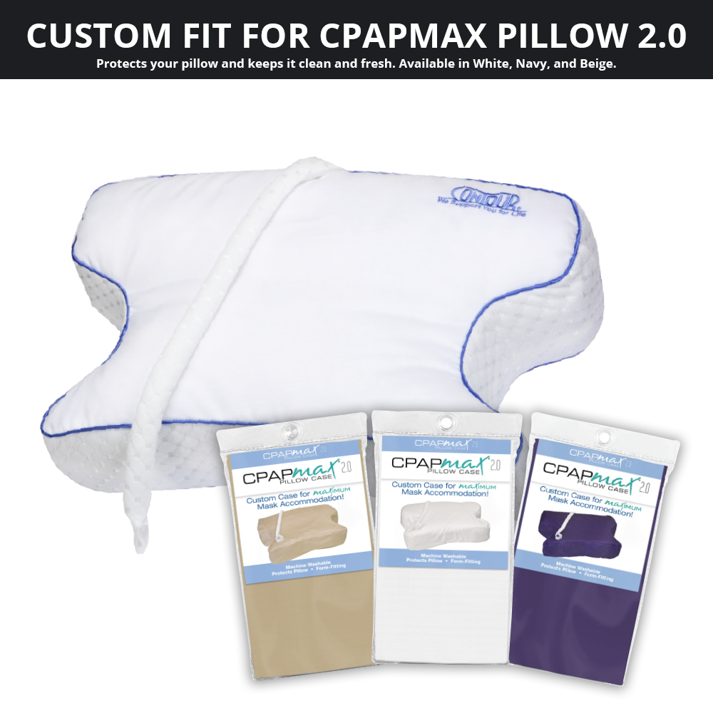 Contour CPAPMax Cotton Pillowcase Pillow Protector - Available in Multiple