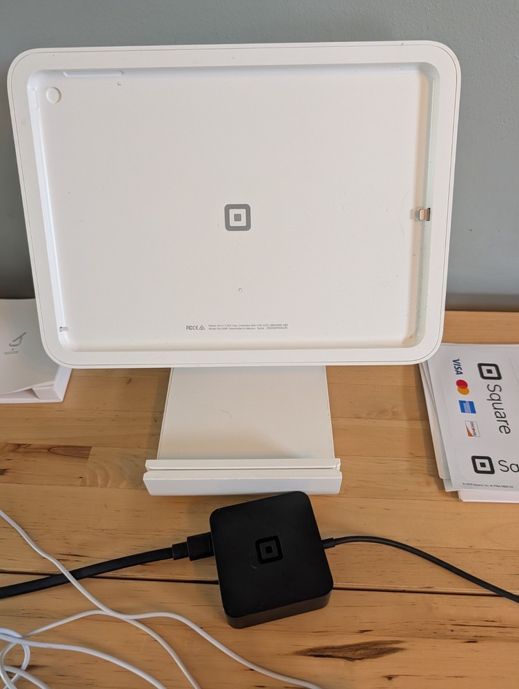 Square POS System Bundle - Untested - iPad Holder, Square Readers w/ Docks, Etc.