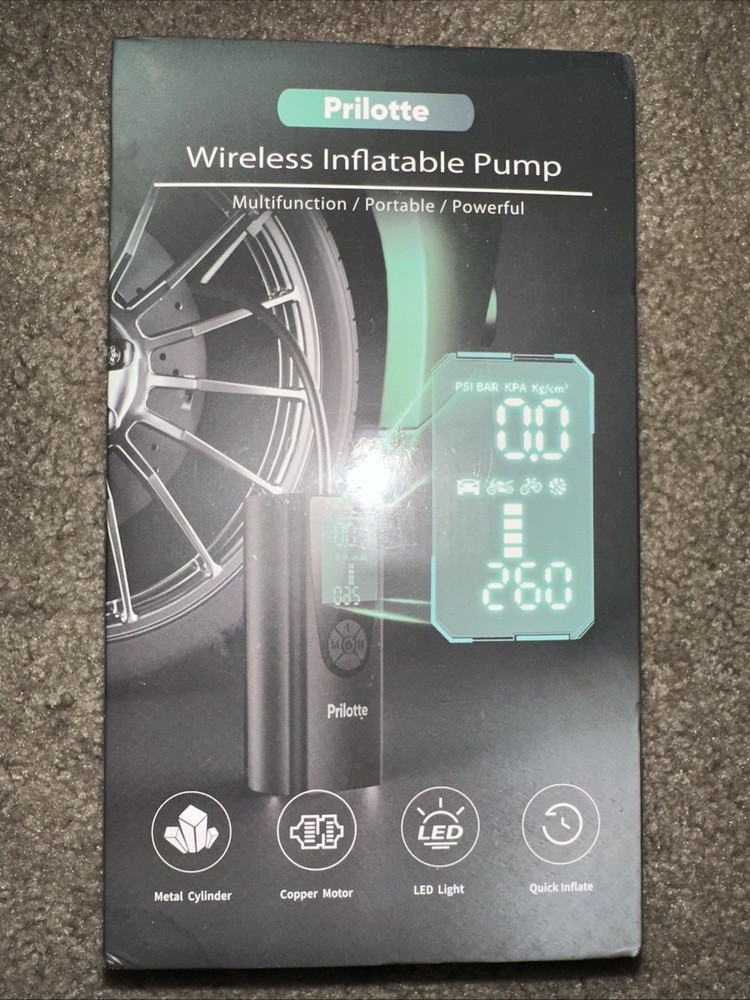 Prilotte Wireless Inflatable Pump