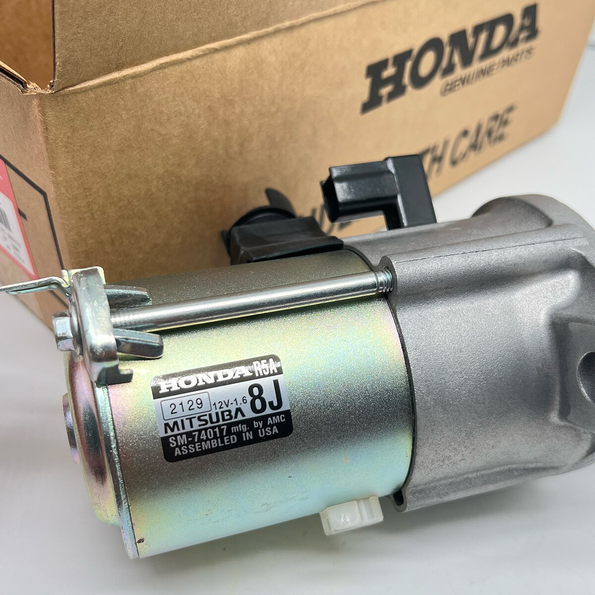 NEW Genuine 31200-R5A-A02 Starter OEM Honda for 2014-2015 Civic CR-V