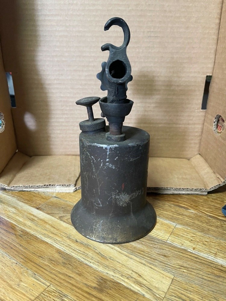 Antique Brass Blow Torch Untested 