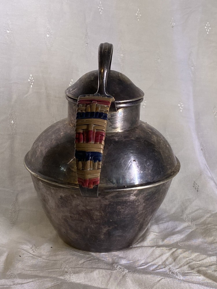 ANTIQUE Silver Plated Pitcher Bailey Banks & Biddle Philadelphia Vintage